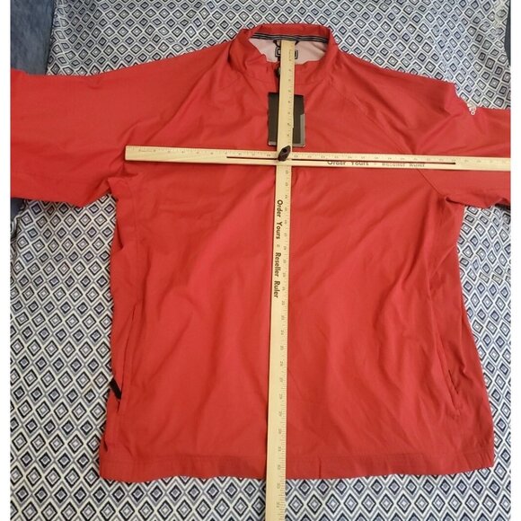 Adidas Red Fleece Jacket New NEWT Size 2XL Full Zip - Picture 5 of 9